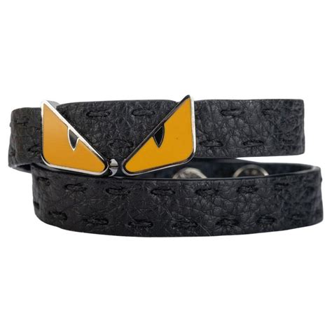 fendi monster eye belt|authentic men's fendi belt.